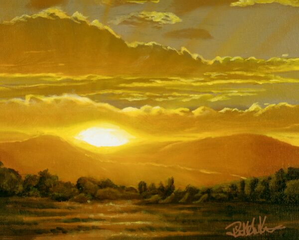 Front Range Sunset Print