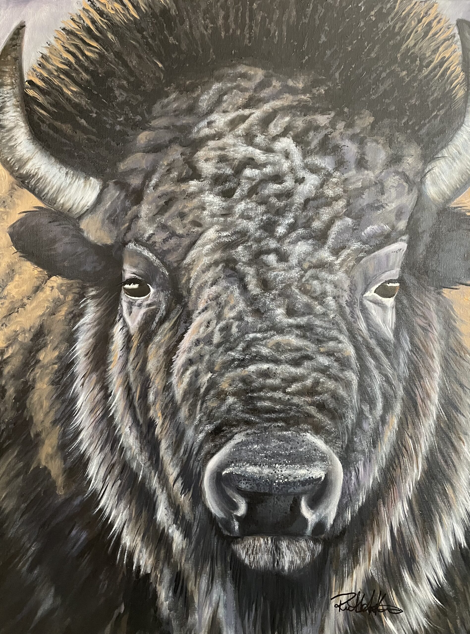 Bison Portrait